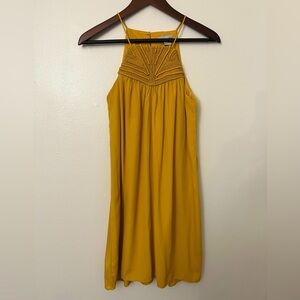 H&M Yellow Mini Dress